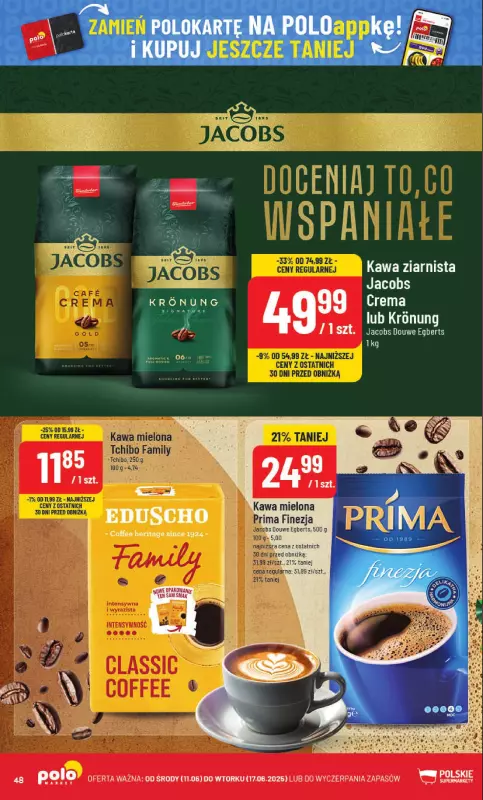 POLOmarket - gazetka promocyjna Gazetka od środy 11.06 do wtorku 17.06 - strona 48