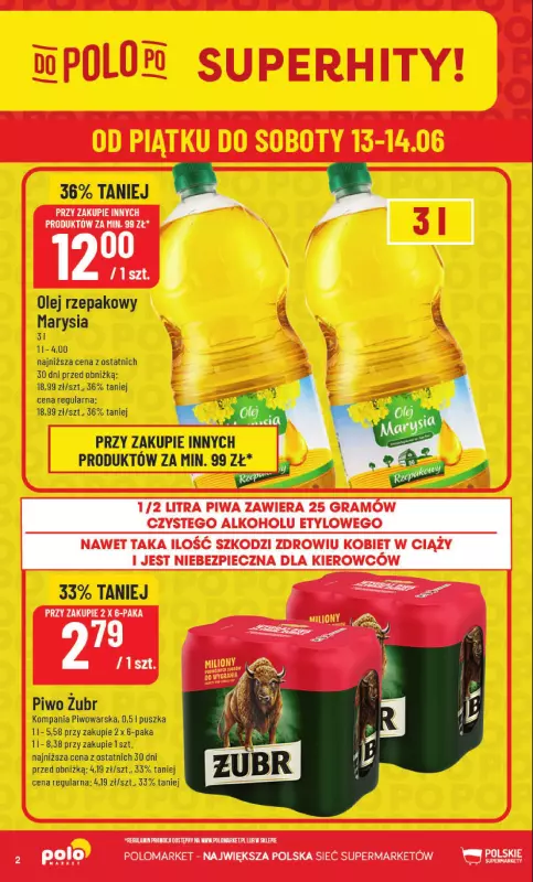 POLOmarket - gazetka promocyjna Gazetka   - strona 2