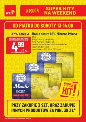 POLOmarket - gazetka promocyjna Super hity na weekend od czwartku 12.06 do wtorku 17.06