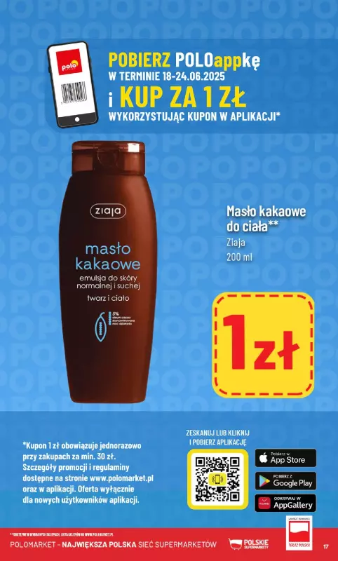 POLOmarket - gazetka promocyjna Gazetka od środy 18.06 do wtorku 24.06 - strona 17