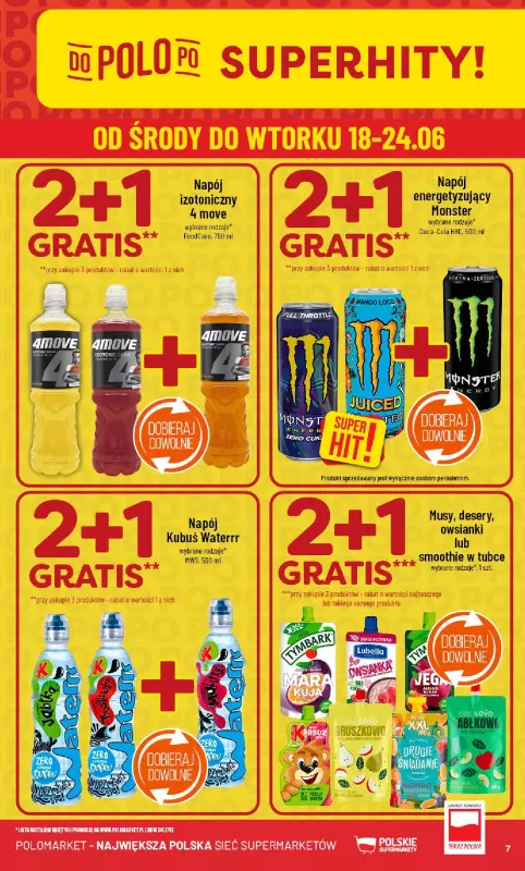 POLOmarket - gazetka promocyjna Gazetka od środy 18.06 do wtorku 24.06 - strona 7