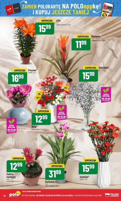POLOmarket - gazetka promocyjna Gazetka od środy 18.06 do wtorku 24.06 - strona 18