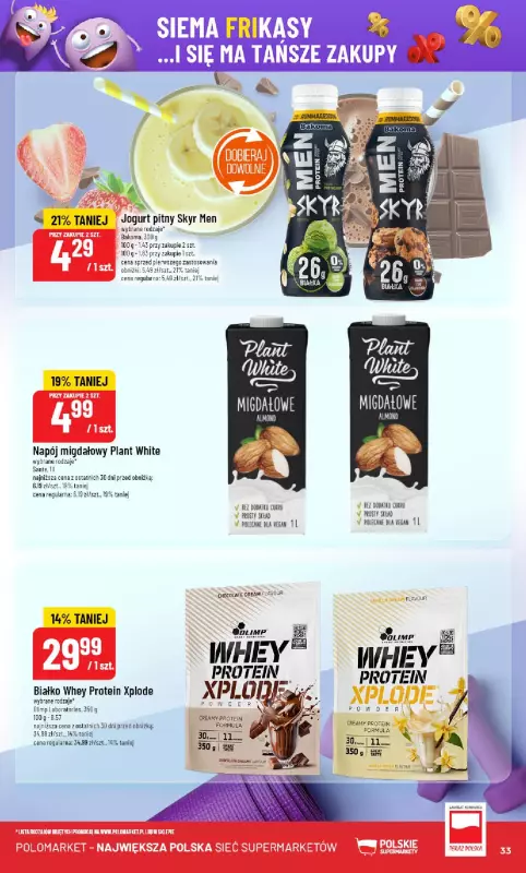 POLOmarket - gazetka promocyjna Gazetka od środy 18.06 do wtorku 24.06 - strona 33