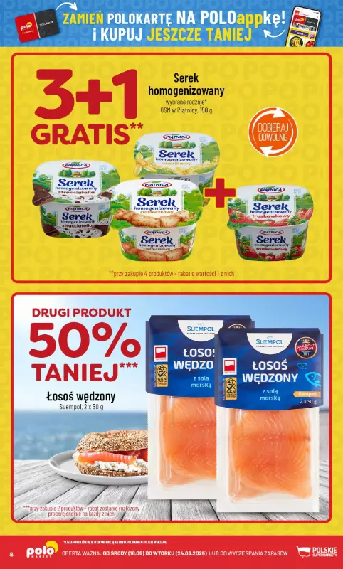 POLOmarket - gazetka promocyjna Gazetka od środy 18.06 do wtorku 24.06 - strona 8
