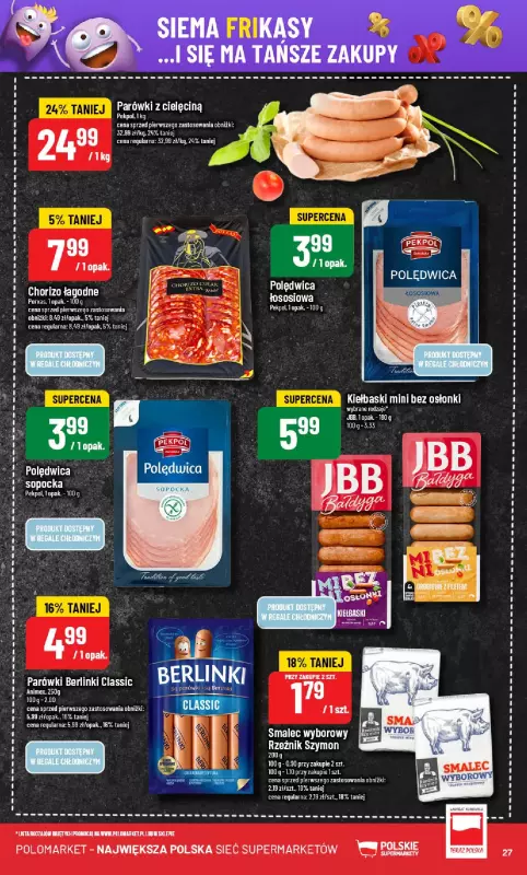POLOmarket - gazetka promocyjna Gazetka od środy 18.06 do wtorku 24.06 - strona 27