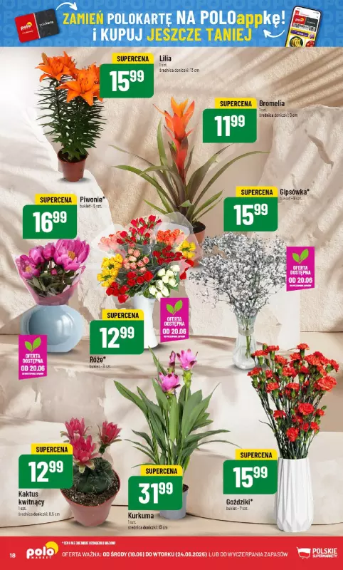 POLOmarket - gazetka promocyjna Gazetka od środy 18.06 do wtorku 24.06 - strona 18