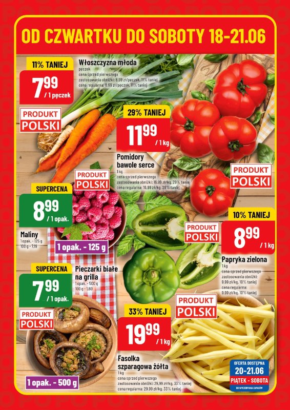 POLOmarket - gazetka promocyjna Super hity na weekend od środy 18.06 do soboty 21.06 - strona 6