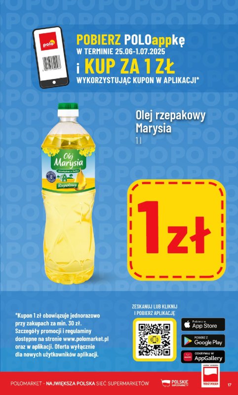 POLOmarket - gazetka promocyjna Gazetka od środy 25.06 do wtorku 01.07 - strona 17