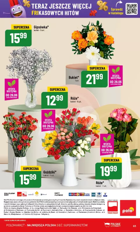 POLOmarket - gazetka promocyjna Gazetka od środy 25.06 do wtorku 01.07 - strona 65