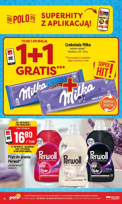 POLOmarket - gazetka promocyjna Gazetka od środy 25.06 do wtorku 01.07 - strona 18