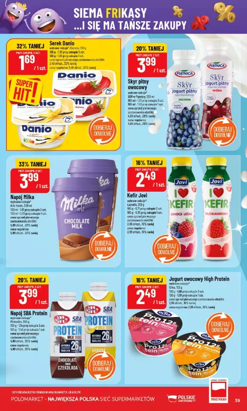 POLOmarket - gazetka promocyjna Gazetka od środy 25.06 do wtorku 01.07 - strona 39