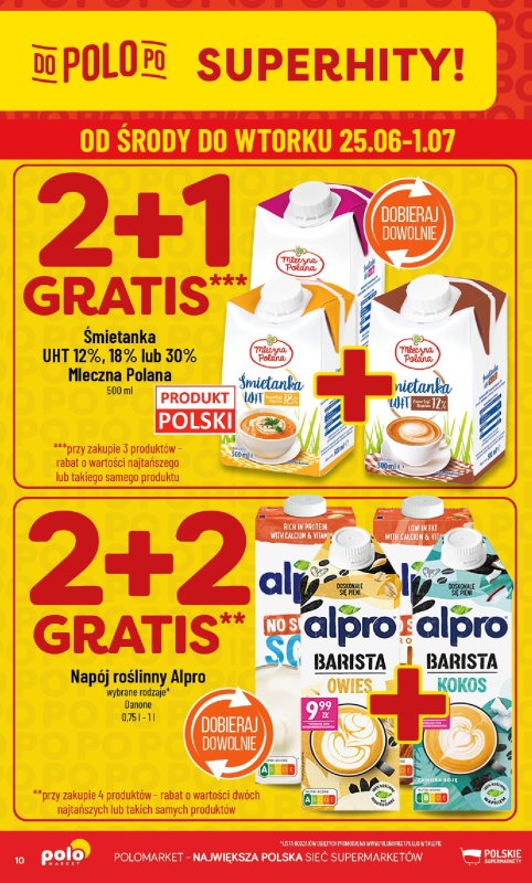 POLOmarket - gazetka promocyjna Gazetka od środy 25.06 do wtorku 01.07 - strona 10
