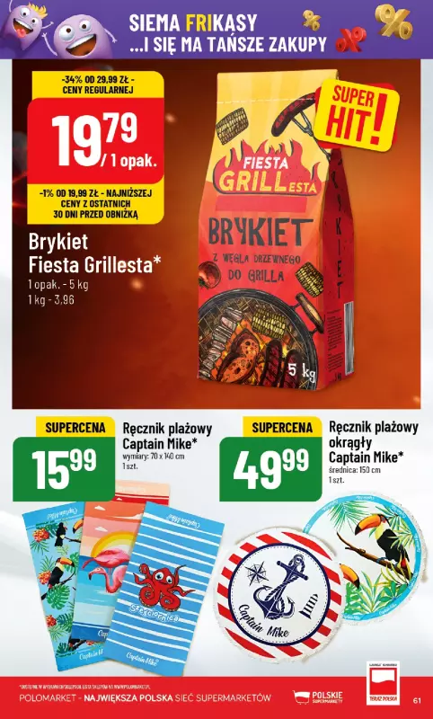 POLOmarket - gazetka promocyjna Gazetka od środy 25.06 do wtorku 01.07 - strona 61