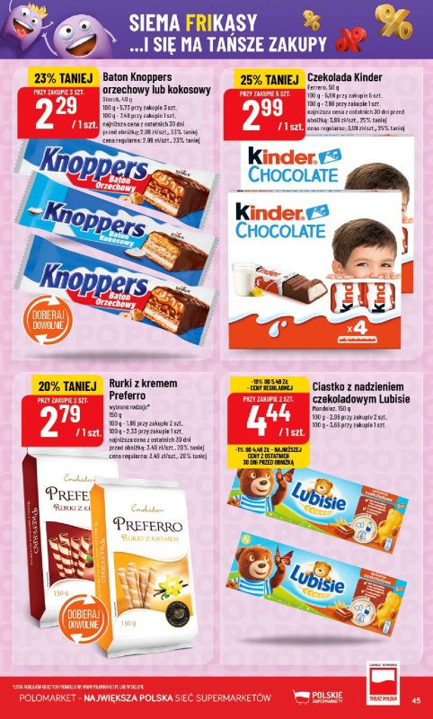 POLOmarket - gazetka promocyjna Gazetka od środy 25.06 do wtorku 01.07 - strona 45