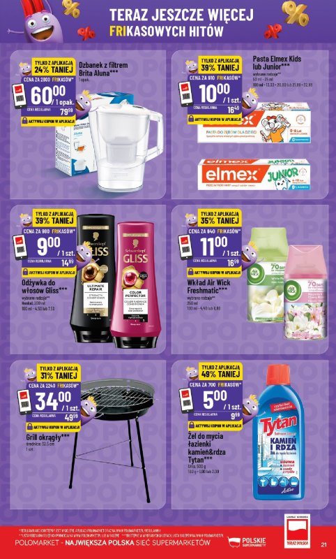 POLOmarket - gazetka promocyjna Gazetka od środy 25.06 do wtorku 01.07 - strona 21