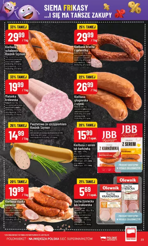 POLOmarket - gazetka promocyjna Gazetka od środy 25.06 do wtorku 01.07 - strona 23