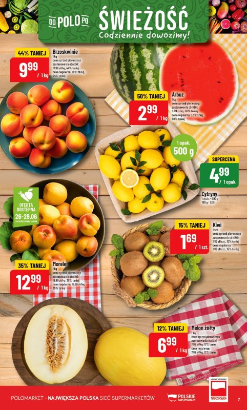 POLOmarket - gazetka promocyjna Gazetka od środy 25.06 do wtorku 01.07 - strona 7