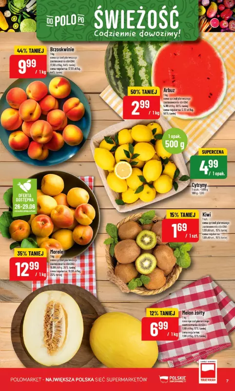 POLOmarket - gazetka promocyjna Gazetka od środy 25.06 do wtorku 01.07 - strona 7