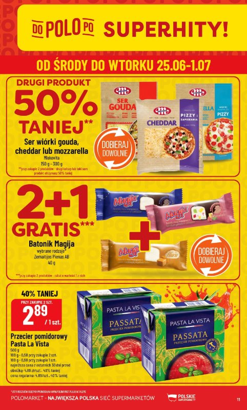POLOmarket - gazetka promocyjna Gazetka od środy 25.06 do wtorku 01.07 - strona 11