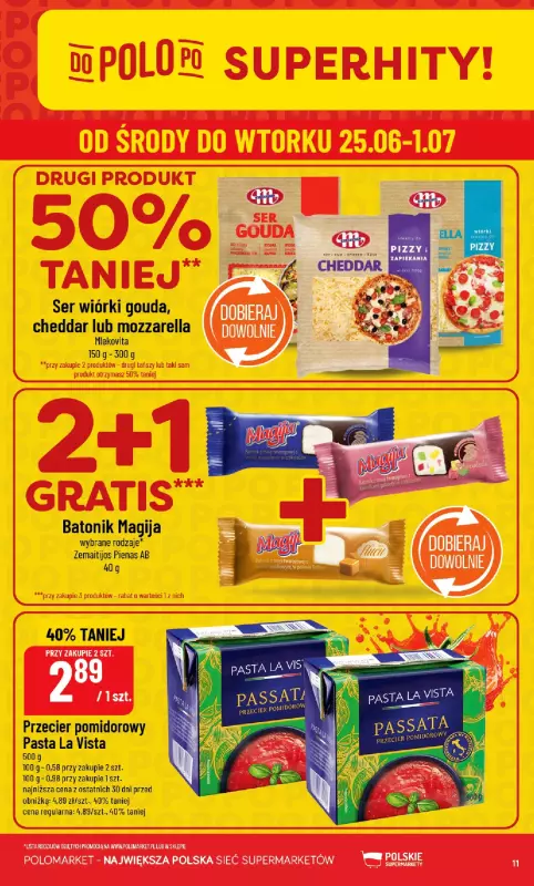 POLOmarket - gazetka promocyjna Gazetka od środy 25.06 do wtorku 01.07 - strona 11