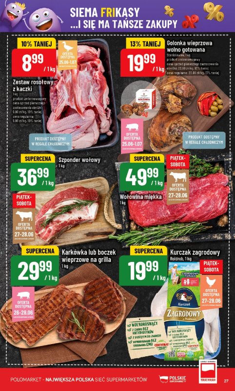 POLOmarket - gazetka promocyjna Gazetka od środy 25.06 do wtorku 01.07 - strona 27