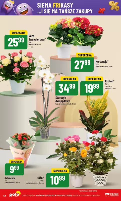 POLOmarket - gazetka promocyjna Gazetka od środy 25.06 do wtorku 01.07 - strona 64