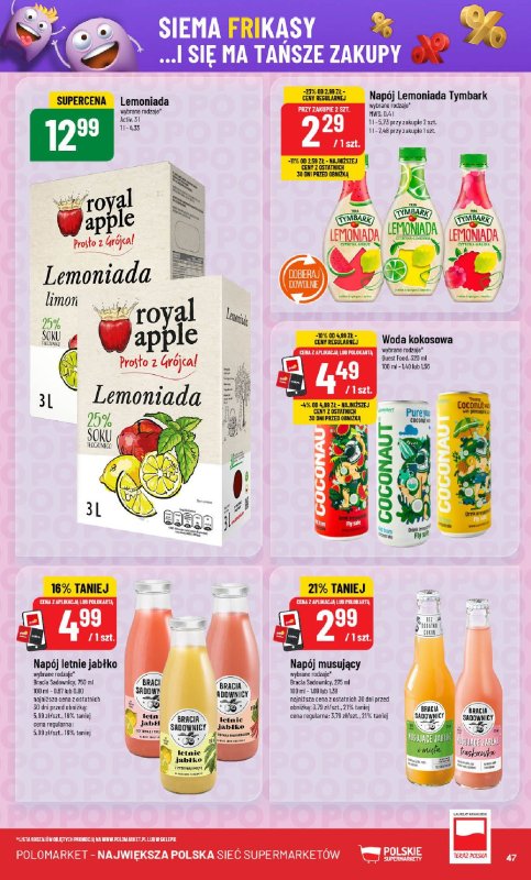 POLOmarket - gazetka promocyjna Gazetka od środy 02.07 do wtorku 08.07 - strona 47