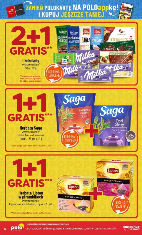 POLOmarket - gazetka promocyjna Gazetka od środy 02.07 do wtorku 08.07 - strona 14