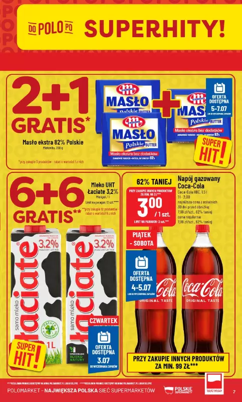 POLOmarket - gazetka promocyjna Gazetka od środy 02.07 do wtorku 08.07 - strona 7
