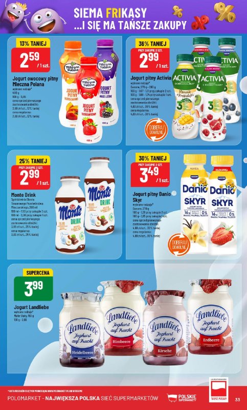 POLOmarket - gazetka promocyjna Gazetka od środy 02.07 do wtorku 08.07 - strona 33