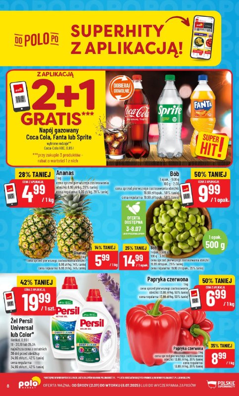 POLOmarket - gazetka promocyjna Gazetka od środy 02.07 do wtorku 08.07 - strona 8