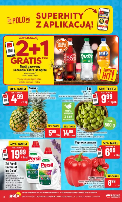 POLOmarket - gazetka promocyjna Gazetka od środy 02.07 do wtorku 08.07 - strona 8