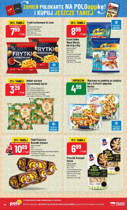 POLOmarket - gazetka promocyjna Gazetka od środy 02.07 do wtorku 08.07 - strona 34