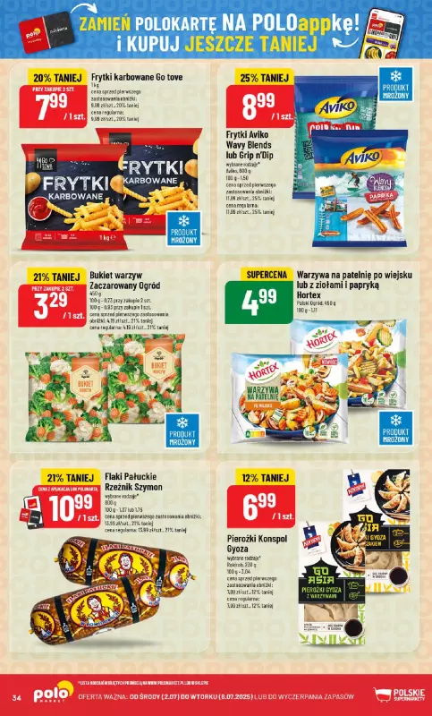 POLOmarket - gazetka promocyjna Gazetka od środy 02.07 do wtorku 08.07 - strona 34