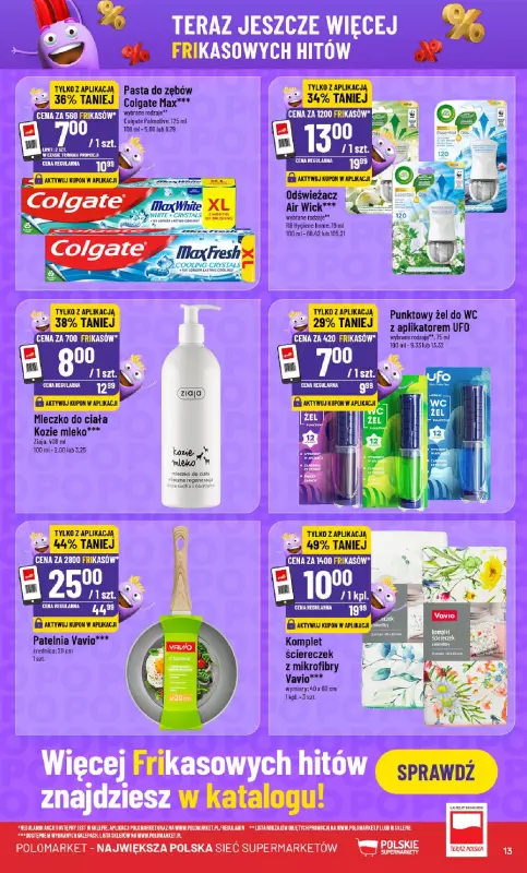 POLOmarket - gazetka promocyjna Gazetka od środy 02.07 do wtorku 08.07 - strona 13
