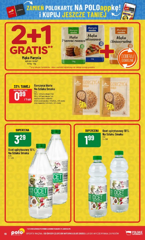 POLOmarket - gazetka promocyjna Gazetka od środy 02.07 do wtorku 08.07 - strona 18