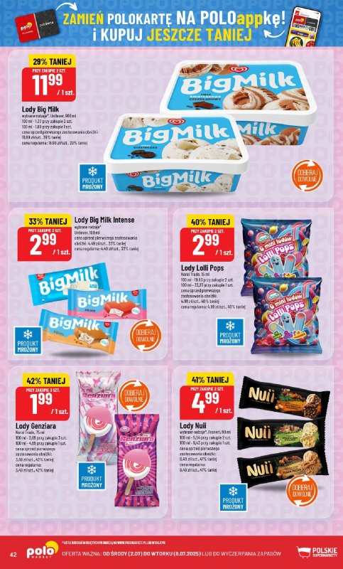 POLOmarket - gazetka promocyjna Gazetka od środy 02.07 do wtorku 08.07 - strona 42