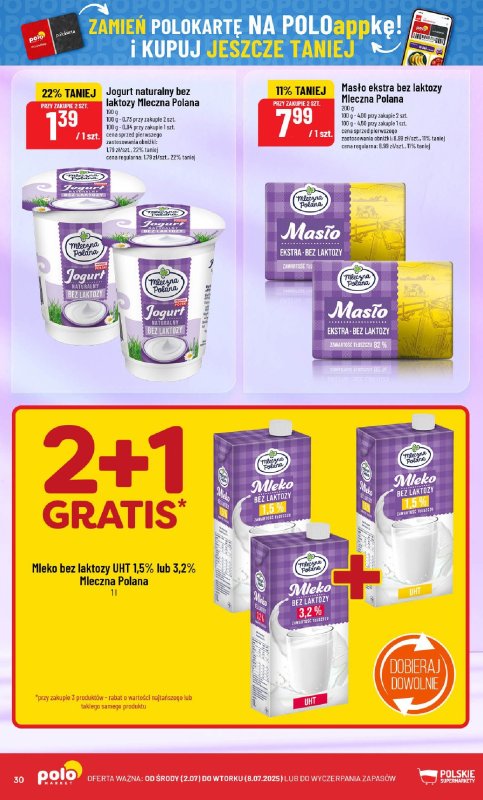 POLOmarket - gazetka promocyjna Gazetka od środy 02.07 do wtorku 08.07 - strona 30