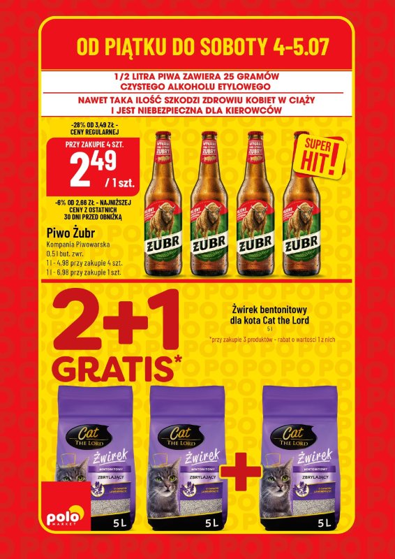 POLOmarket - gazetka promocyjna Super hity na weekend od piątku 04.07 do poniedziałku 07.07 - strona 2
