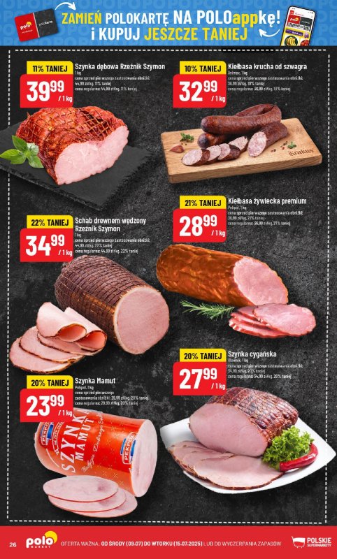 POLOmarket - gazetka promocyjna Gazetka od środy 09.07 do wtorku 15.07 - strona 26