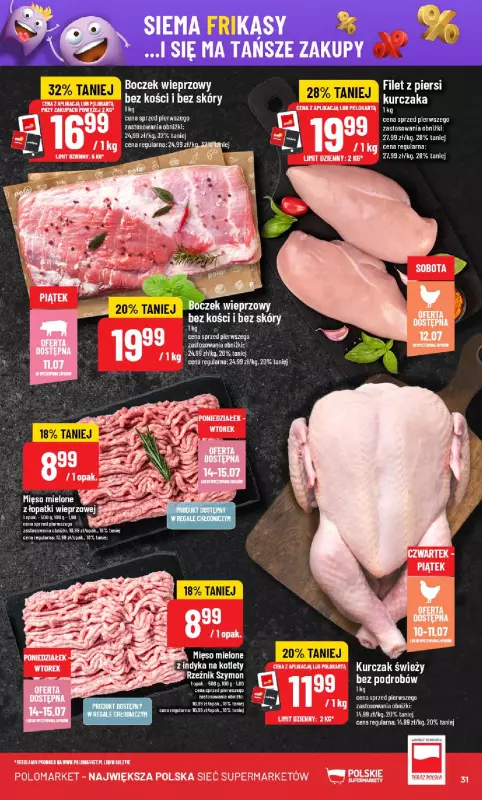 POLOmarket - gazetka promocyjna Gazetka od środy 09.07 do wtorku 15.07 - strona 31