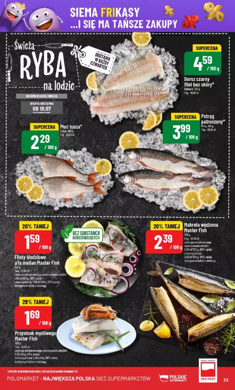 POLOmarket - gazetka promocyjna Gazetka od środy 09.07 do wtorku 15.07 - strona 33