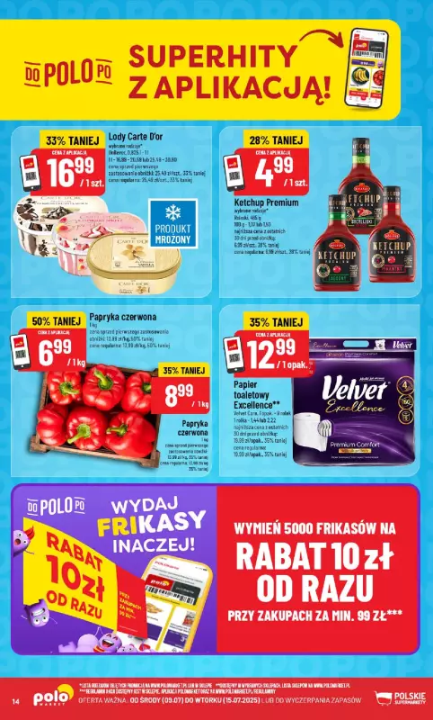 POLOmarket - gazetka promocyjna Gazetka od środy 09.07 do wtorku 15.07 - strona 14