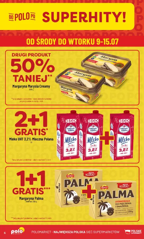 POLOmarket - gazetka promocyjna Gazetka od środy 09.07 do wtorku 15.07 - strona 6