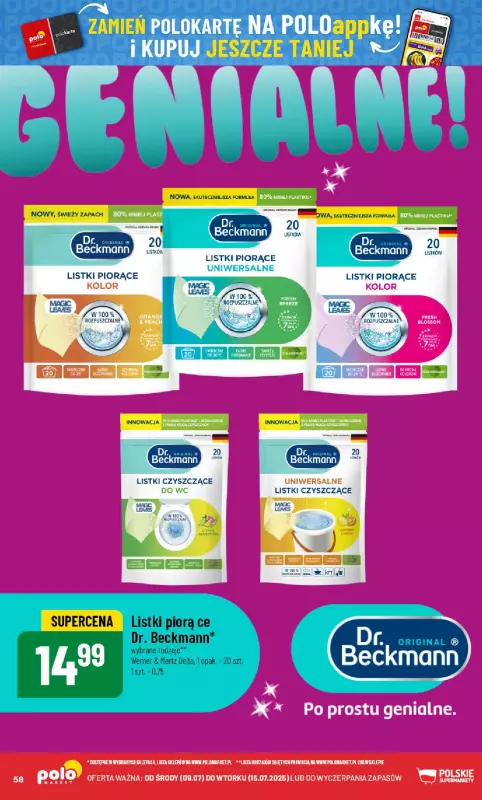 POLOmarket - gazetka promocyjna Gazetka od środy 09.07 do wtorku 15.07 - strona 58