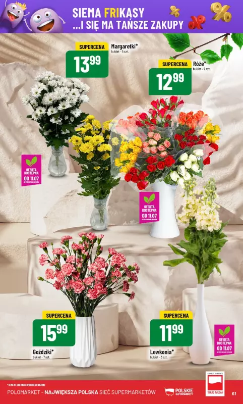 POLOmarket - gazetka promocyjna Gazetka od środy 09.07 do wtorku 15.07 - strona 61