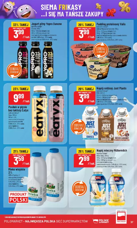 POLOmarket - gazetka promocyjna Gazetka od środy 09.07 do wtorku 15.07 - strona 37