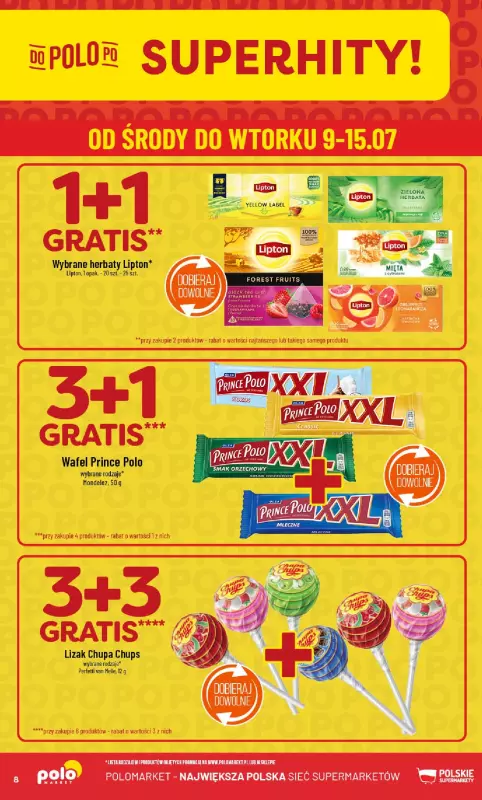 POLOmarket - gazetka promocyjna Gazetka od środy 09.07 do wtorku 15.07 - strona 8