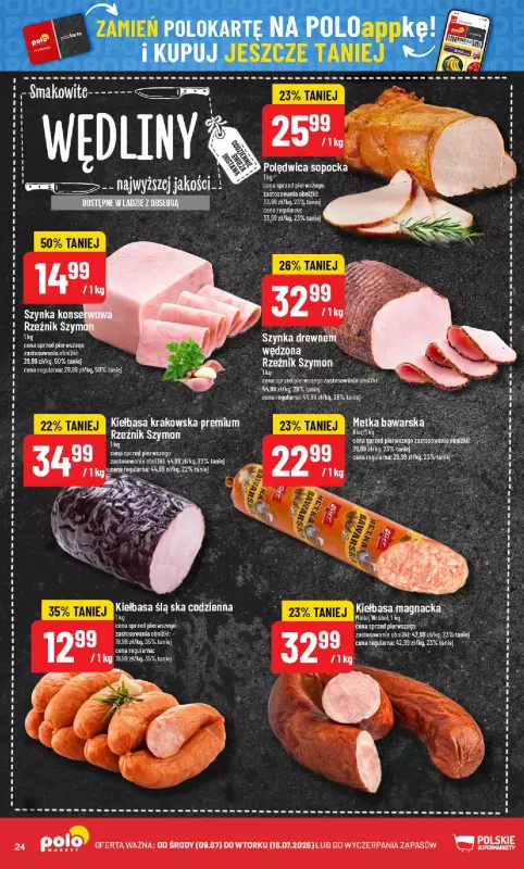 POLOmarket - gazetka promocyjna Gazetka od środy 09.07 do wtorku 15.07 - strona 24