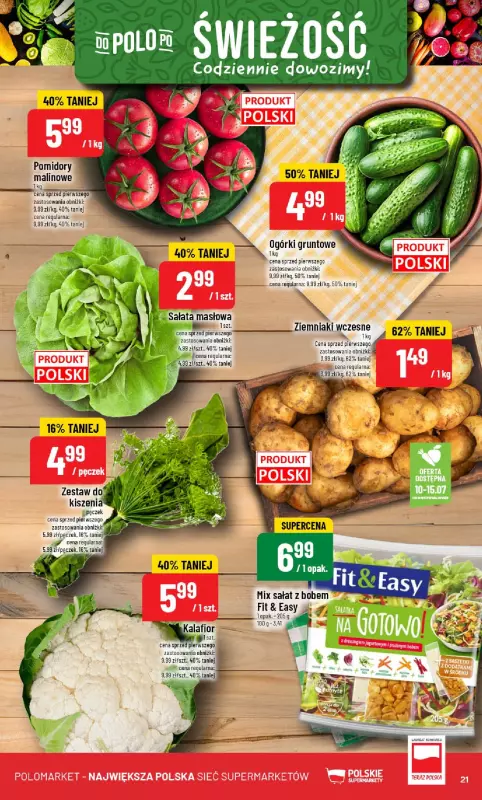 POLOmarket - gazetka promocyjna Gazetka od środy 09.07 do wtorku 15.07 - strona 21